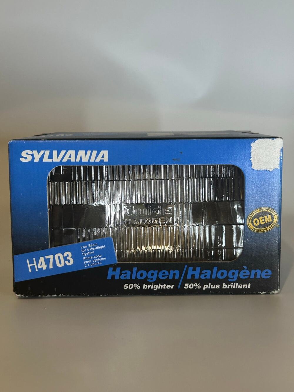 Sylvania H4703 Halogen Headlight Low Beam 4 Headlamp Car Sealed Beam Bulb NEW